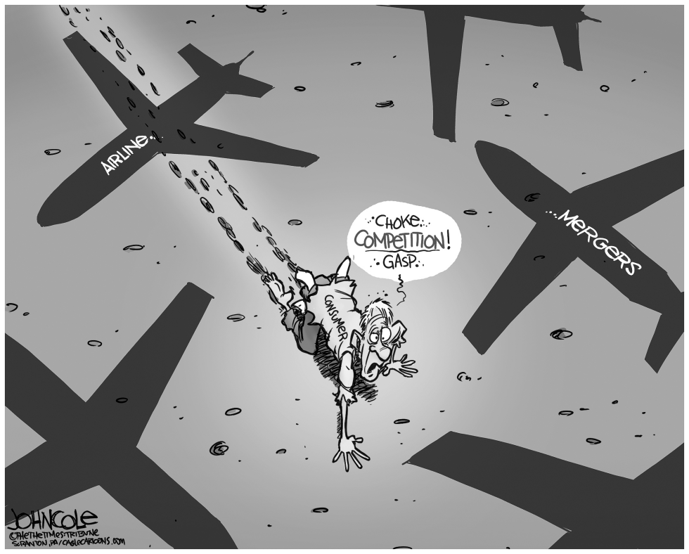 Airline mergers BW