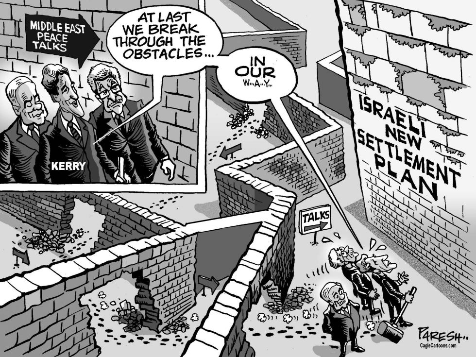 Blocking peace talks
