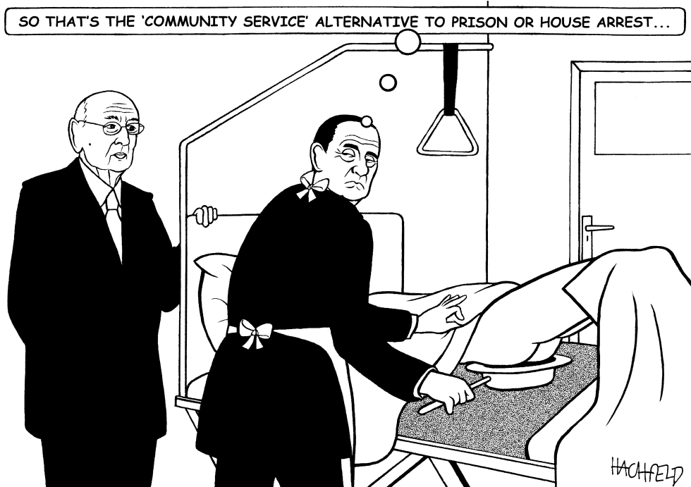 Berlusconi atones for his sins