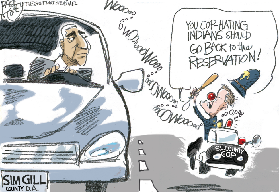  LOCAL RACIAL PROFILING by Pat Bagley