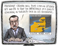 MSNBC GEOGRAPHY  by Adam Zyglis