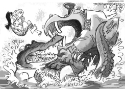 STRUGGLE FOR EGYPT by Pat Bagley