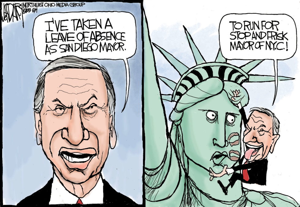 Filner stops and frisks