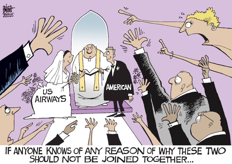 AIRLINES MERGER, COLOR