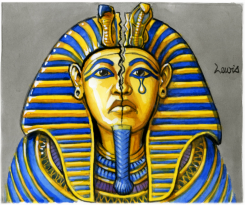 EGYPT CRACKS by Peter Lewis