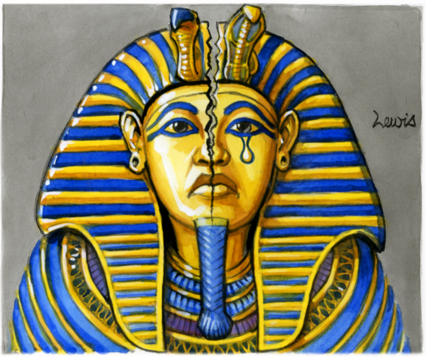 Egypt cracks