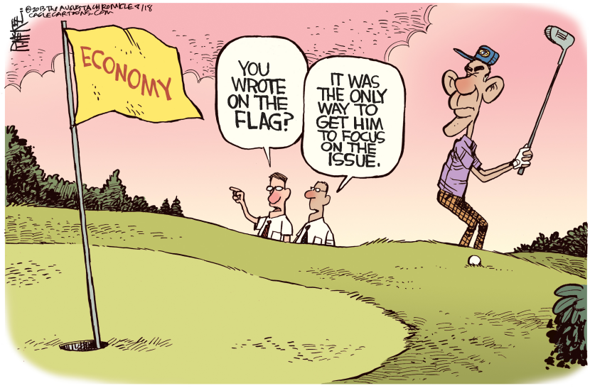 Obama's Focus COLOR
