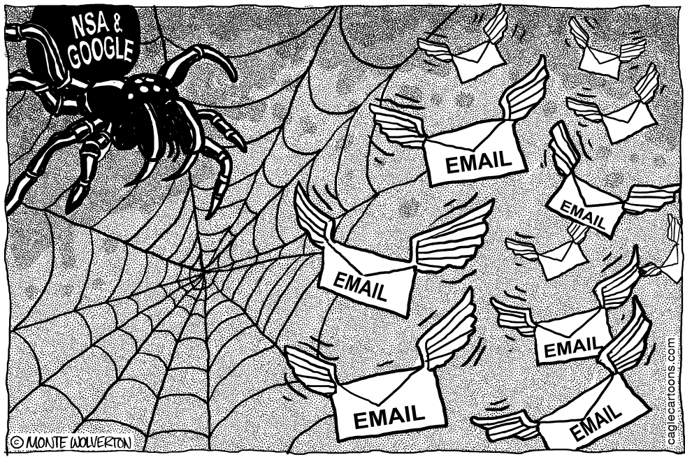  COSECHA DE EMAIL DE GOOGLE Y LA NSA by Wolverton