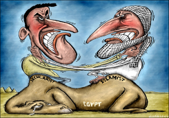 EGYPT'S PROBLEMS ARE DUE TO RELIGION by Brian Adcock