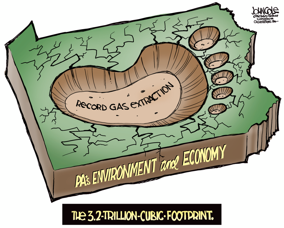 LOCAL PA -- Gas production surges COLOR