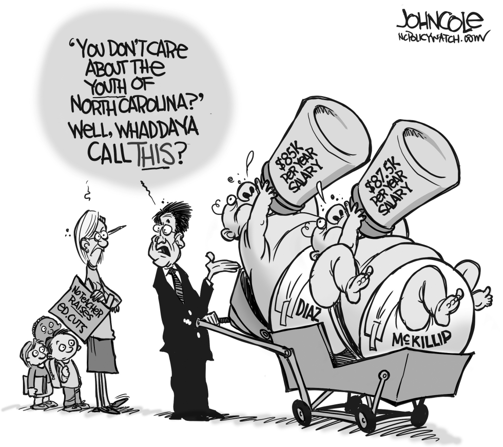LOCAL NC -- McCrory and schools BW