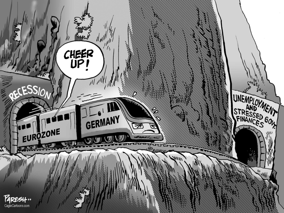Eurozone out of RECESSION