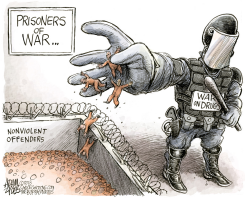 MANDATORY SENTENCING  by Adam Zyglis
