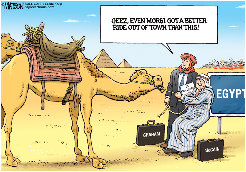 US Has No Influence in Egypt-COLOR
