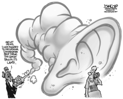 NSA GENIE BW by John Cole