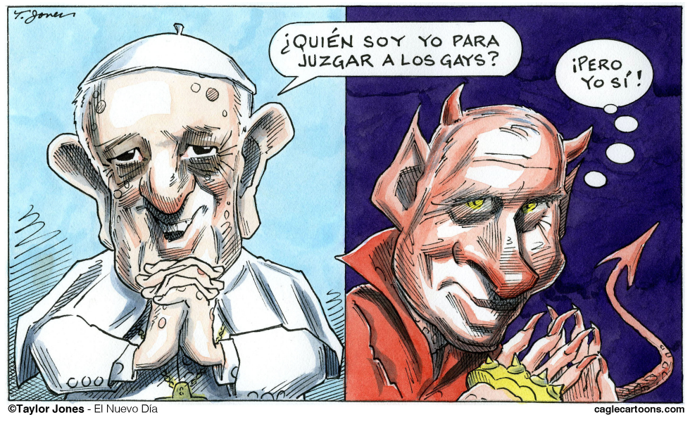  EL PAPA VERSUS PUTIN  by Taylor Jones