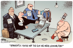 NOT THE GUY  by Rick McKee