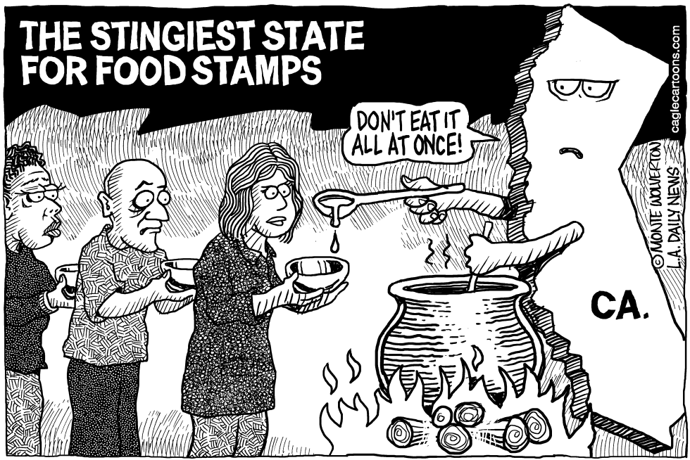 LOCAL-CA The Worst State for Food Stamps