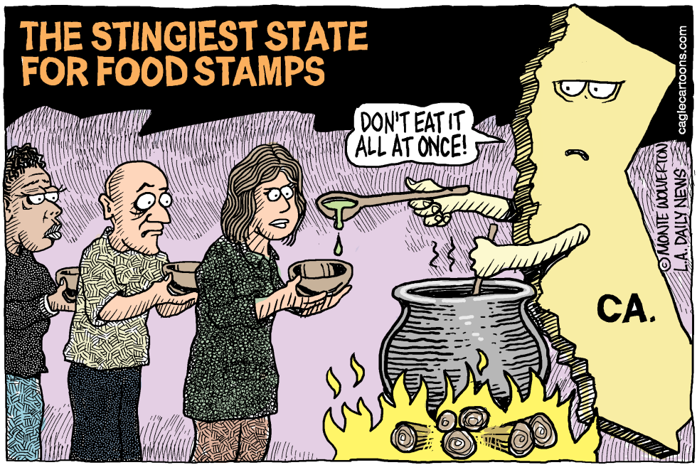 LOCAL-CA The Worst State for Food Stamps COLOR