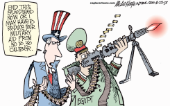 AID TO EGYPT  by Mike Keefe
