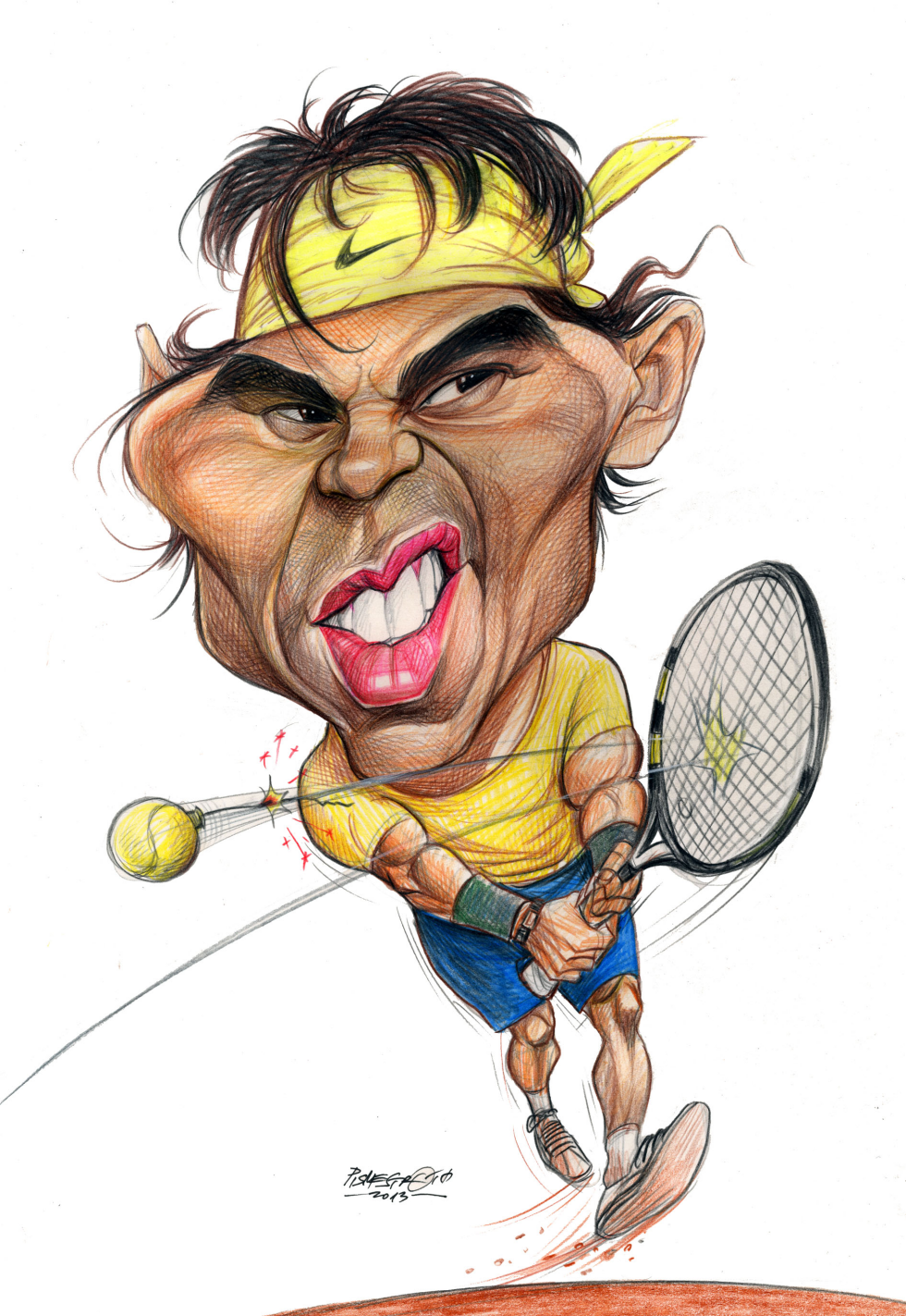  RAFAEL NADAL by Petar Pismestrovic