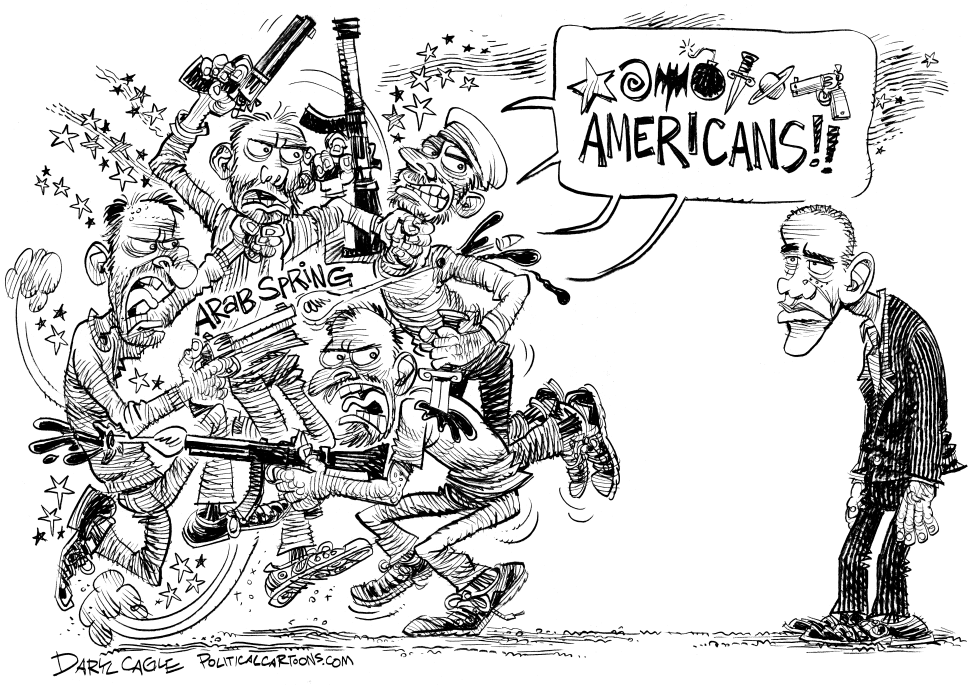 Anti-American Arab Spring and Obama