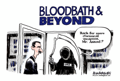 SYRIA USES CHEMICAL WEAPONS  by Jimmy Margulies