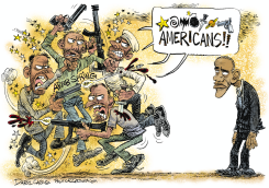 ANTI-AMERICAN ARAB SPRING AND OBAMA  by Daryl Cagle