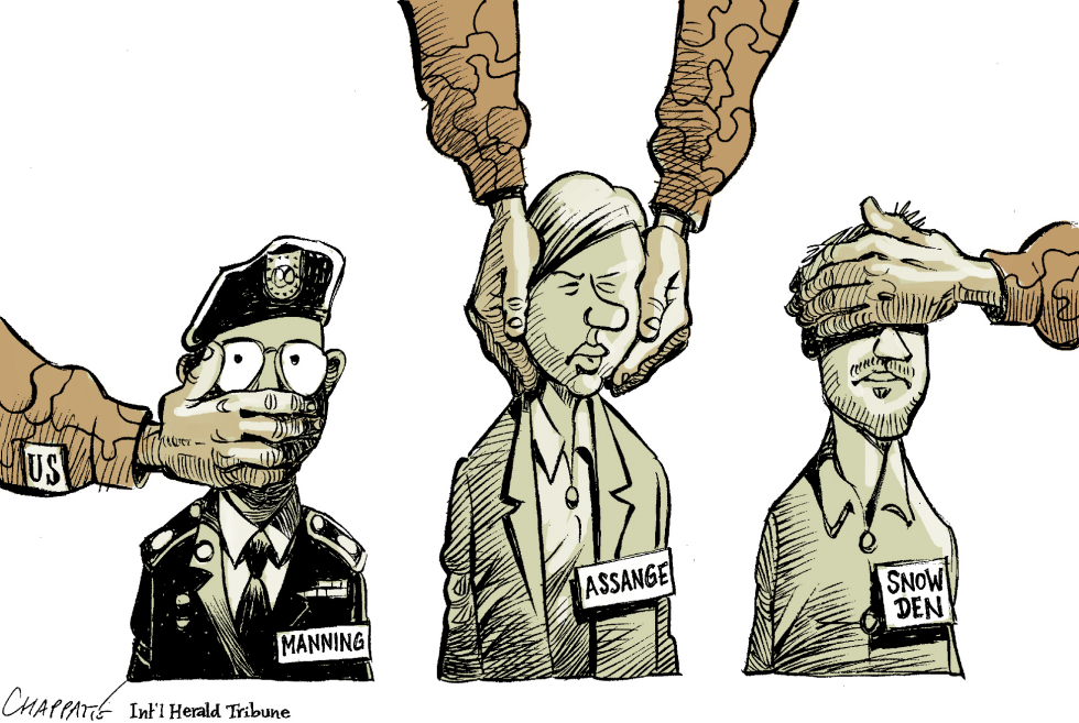 Manning Assange Snowden
