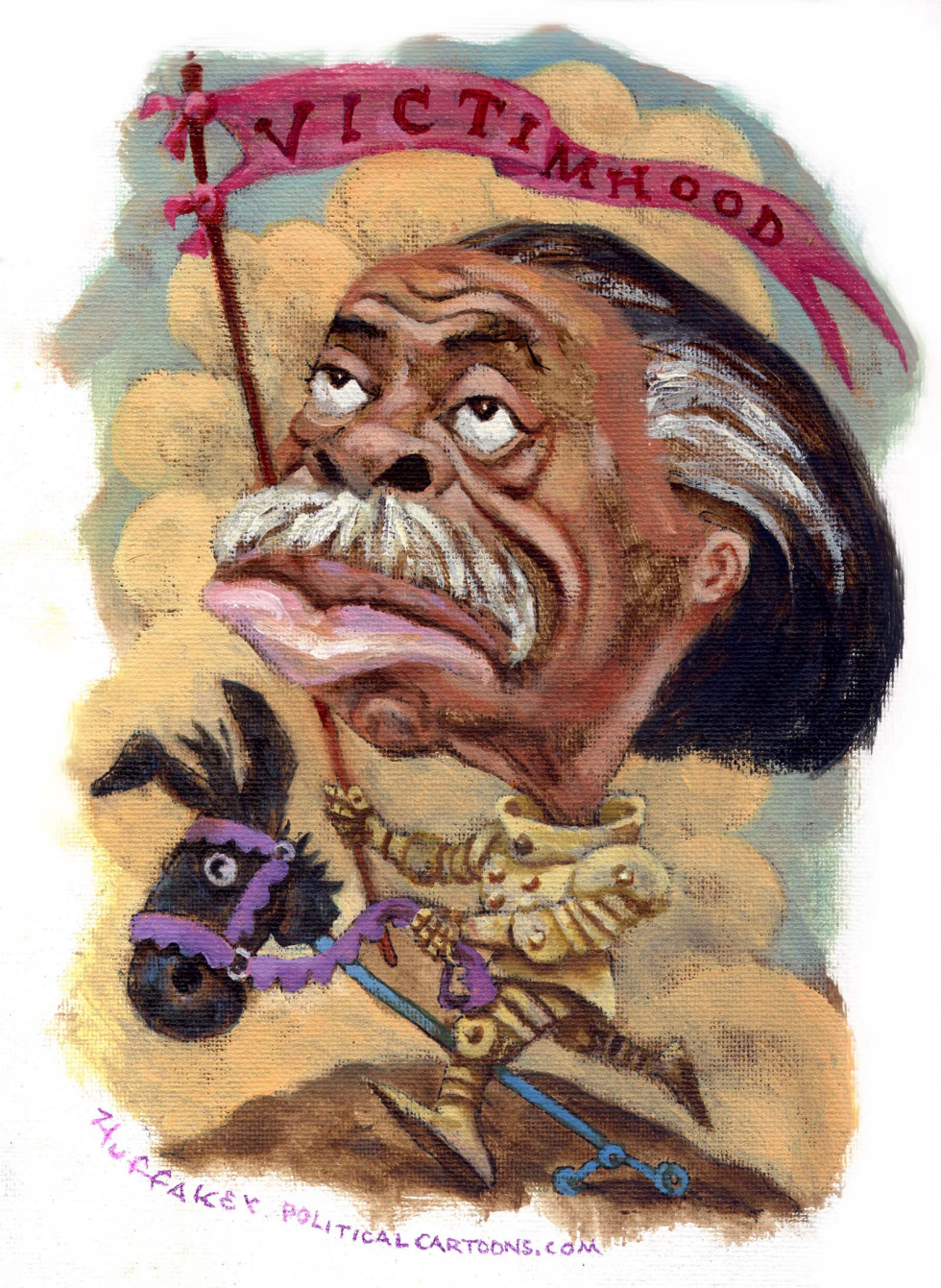 Al Sharpton, victimhood