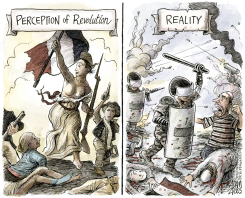 REVOLUTION  by Adam Zyglis