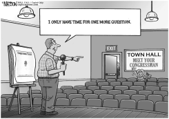 QUIET TOWN HALL SUMMER by R.J. Matson
