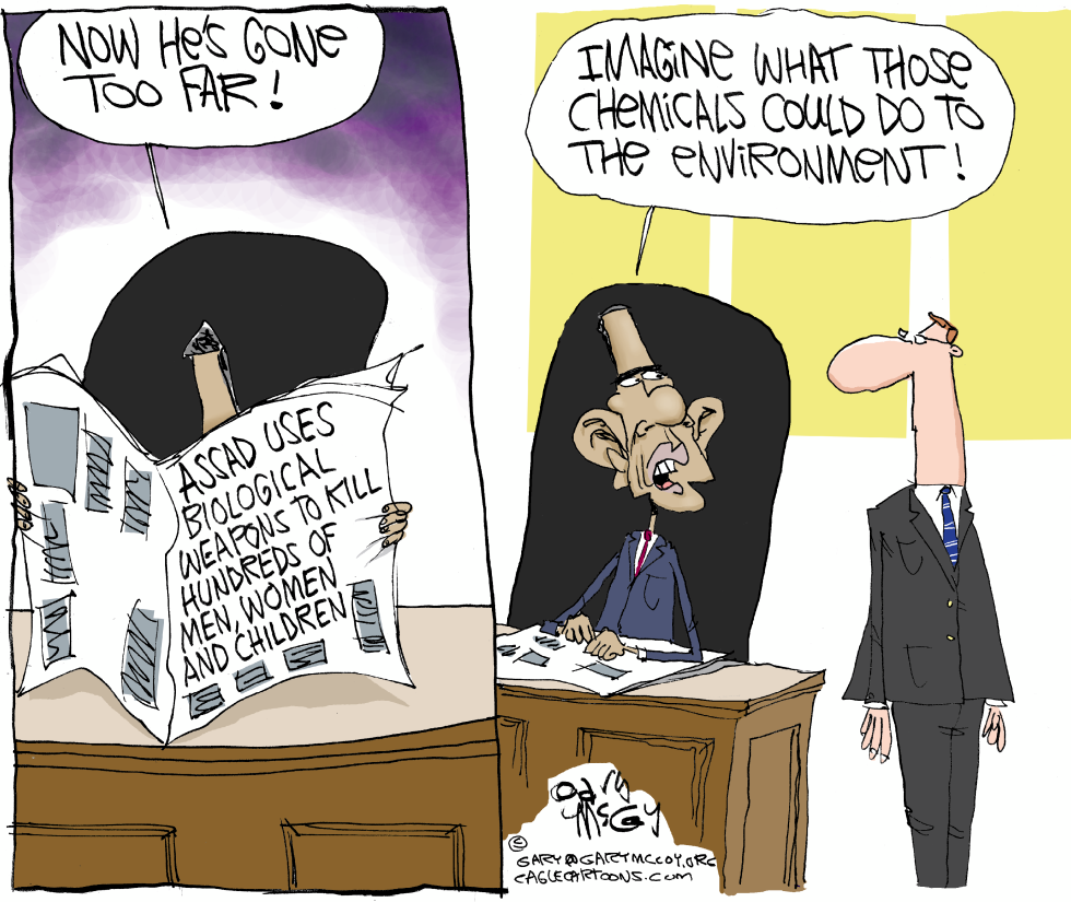 Obama Reacts to Syria COLOR