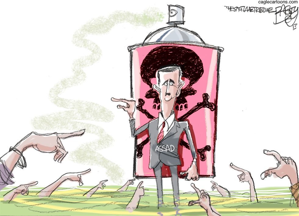  SYRIAN GAS ATTACK by Pat Bagley