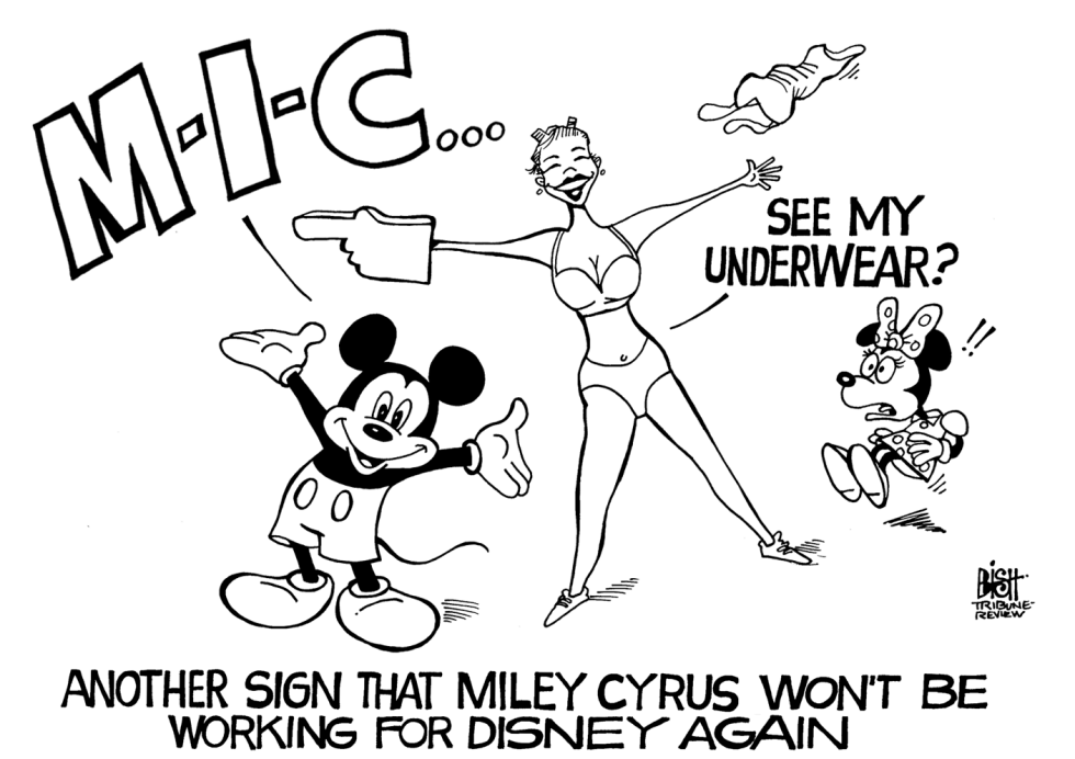 MILEY CYRUS, B/W