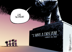 I HAVE A DREAM ANNIVERSARY  by Nate Beeler