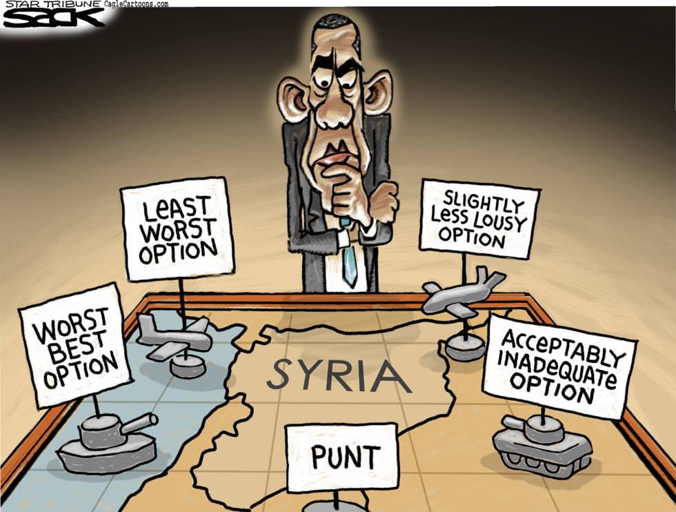  SYRIA WAR ROOM by Steve Sack