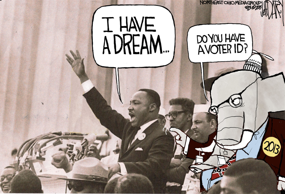 MLK dream  GOP nightmare