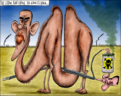 THE STRAW THAT BROKE THE CAMEL'S BACK by Brian Adcock