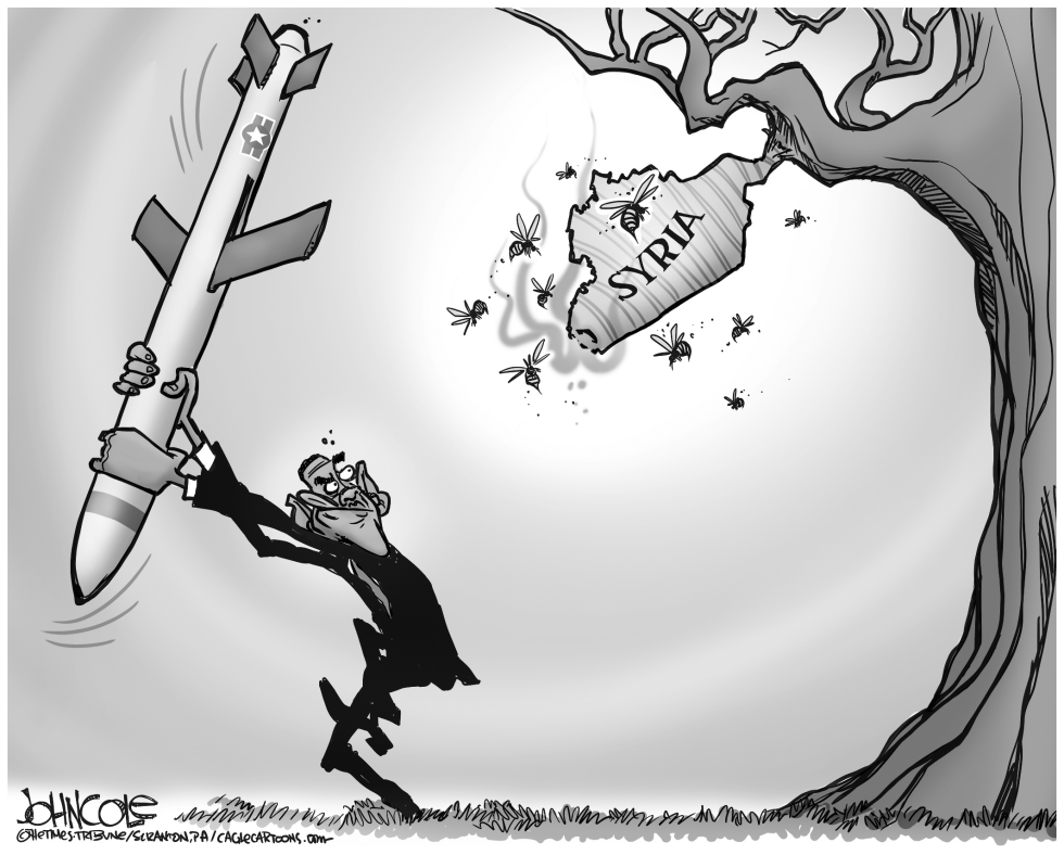 Obama and Syria BW