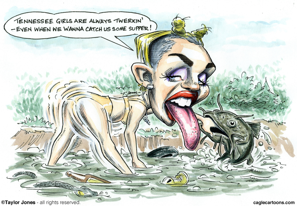 Miley Cyrus twerks it - COLOR