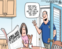 LABOR DAY JOBS  by Jeff Parker