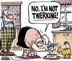 TWERKING by Steve Nease