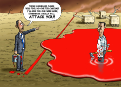 OBAMAS ATTACK ON ASSAD by Marian Kamensky