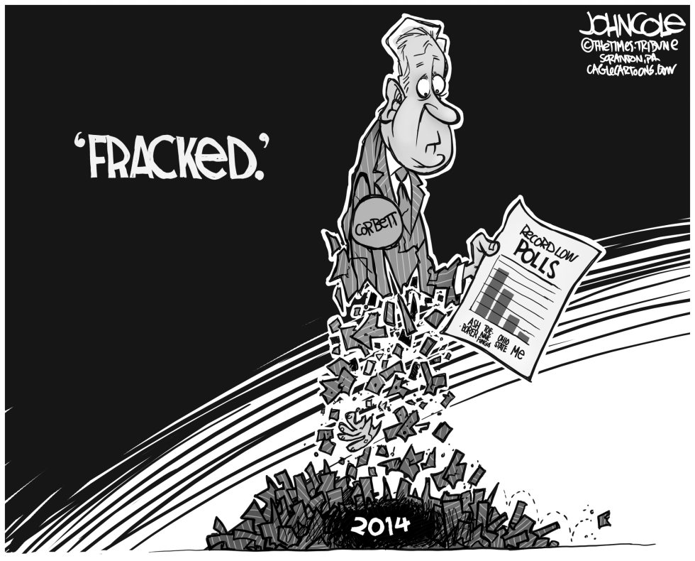 LOCAL PA -- Corbett fracked BW