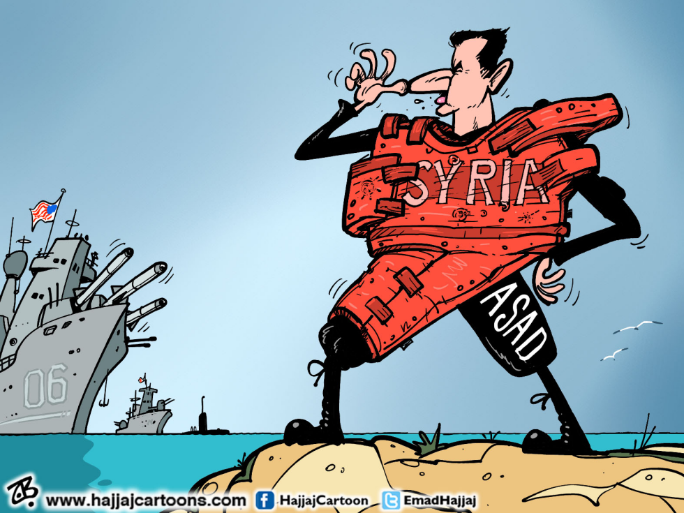  WAR IN SYRIA by Emad Hajjaj