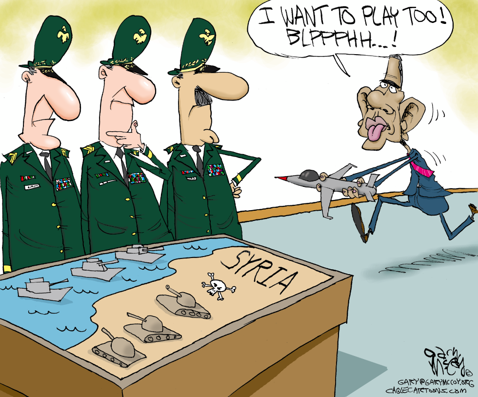  OBAMA'S WAR PLAY by Gary McCoy