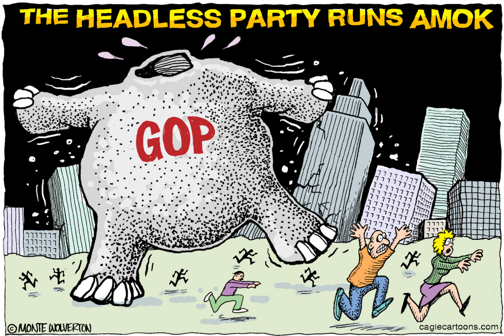  HEADLESS GOP by Wolverton