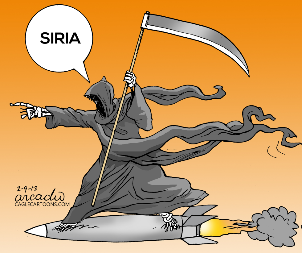 Muerte y destrucción a Siria