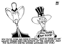THE SYRIAN MESS, B/W by Randy Bish